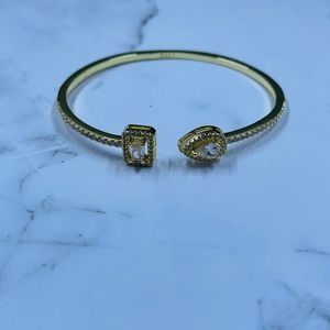 Gold Finish Sterling silver bracelet